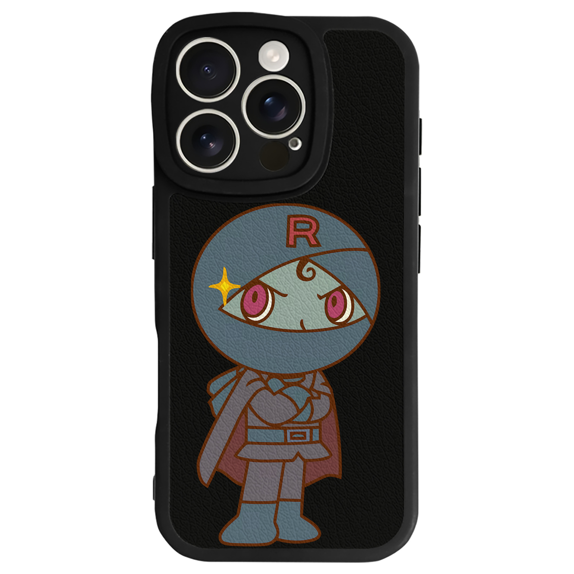 （画像用） アンパンマン Anpanman 【iPhone 16シリーズ対応】シリコンスマホケース（レザー調） 材質：シリコン